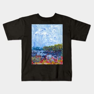 Mangroves at low tide (3239a) - Acrylic Kids T-Shirt